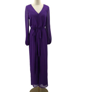 AW BRIDAL SZ 2 XS Regency Roxanne Formal Elegance Classic Jumpsuit New B47